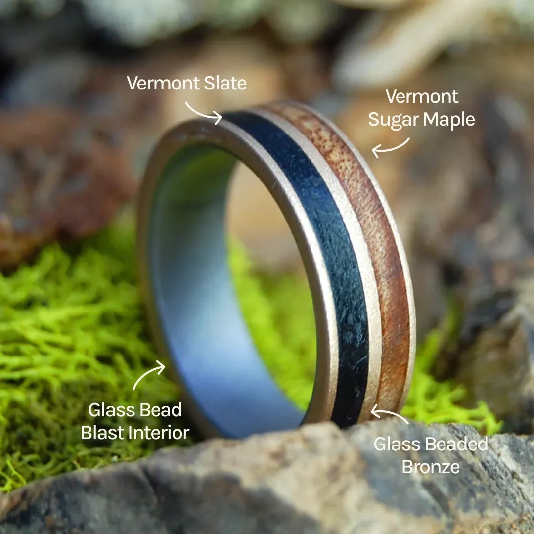 Fully Custom Titanium Ring - Minter and Richter Designs